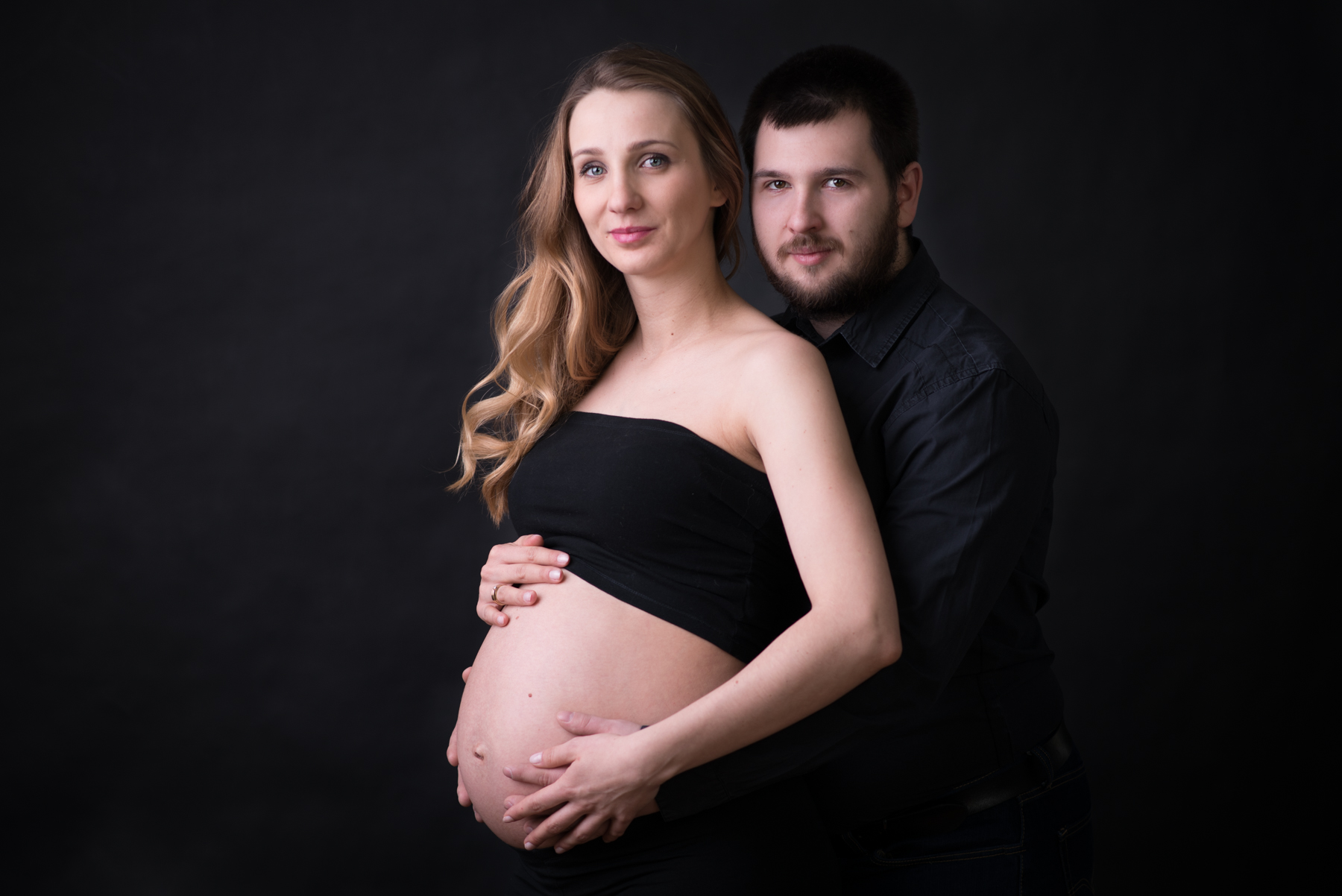Fotografia ciążowa studyjna