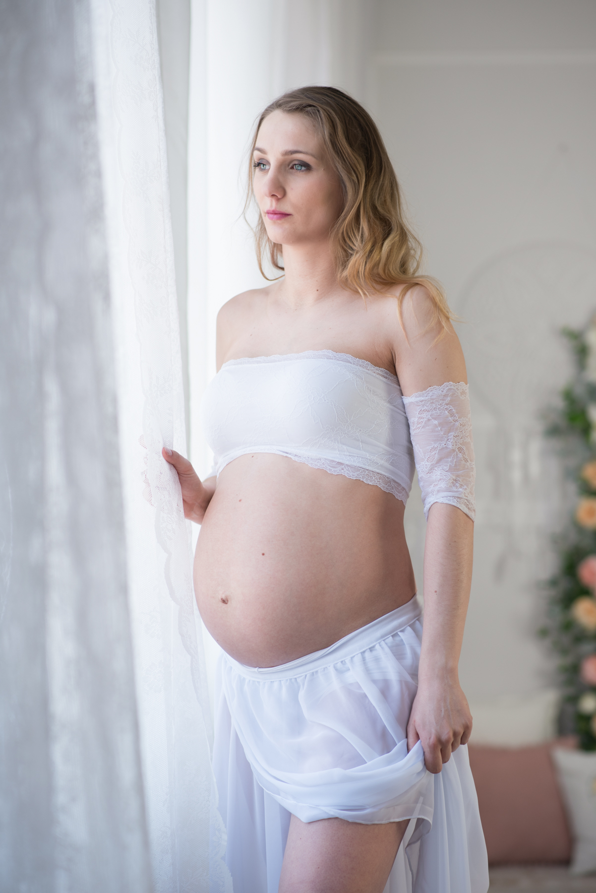 Fotografia ciążowa studyjna